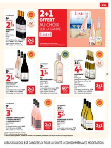 Promotion Vin Bio dans le prospectus Auchan Hypermarché, valable du 27/05/2026 au 07/06/2026 Promo Vin Bio dans le catalogue Auchan Hypermarché du moment à la page 23