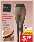 Damen Strumpfhose in transparenter Optik Angebote von Spirit bei Netto Marken-Discount Menden für 5,99 €