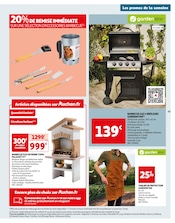 Promos Cuisine Extérieure dans le catalogue "Y'a Pâques des oeufs…Y'a des surprises !" de Auchan Hypermarché à la page 45