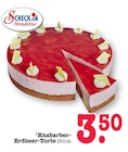 Rhabarber-Erdbeer-Torte Angebote von Check-in Manufaktur bei E center Dreieich für 3,50 €