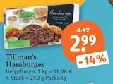 Hamburger von Tillman's im aktuellen tegut Prospekt für 2,99 €
