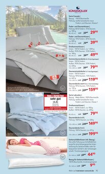 Bettdecke im Matratzen Concord Prospekt "AUS LIEBE ZU GUTEM SCHLAF" mit 10 Seiten (Hannover)