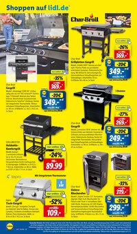 Tischgrill Angebot im aktuellen Lidl Prospekt auf Seite 46