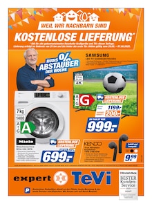 Waschmaschine im expert TeVi Prospekt "Top Angebote" mit 16 Seiten (Nürnberg)