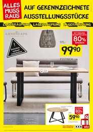 XXXLutz Möbelhäuser Esszimmer im Prospekt 