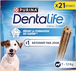 Friandises à mâcher pour petit chien - DENTALIFE en promo à 2,17 € chez Intermarché Super Friandises à mâcher pour petit chien - DENTALIFE dans le catalogue Intermarché Super