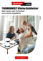 Aktueller MediaMarkt Saturn Elektromarkt Prospekt in Wernberg-Köblitz und Umgebung, "THEMENWELT Kleine Entdecker" mit 1 Seite, 18.09.2023 - 25.09.2023