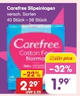 Slipeinlagen von Carefree im aktuellen Netto Marken-Discount Prospekt