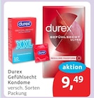 Gefühlscht Extra Groß von Durex für 9,49 € bei budni im Angebot Gefühlscht Extra Groß von Durex im aktuellen budni Prospekt