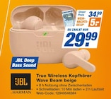 True Wireless Kopfhörer Wave Beam beige bei expert im Sondershausen Prospekt für 29,99 €