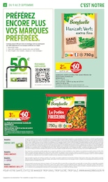 Prix et réduction Plat cuisiné surgelé dans le prospectus Intermarché en cours Offre Plat cuisiné surgelé dans le catalogue Intermarché du moment à la page 20