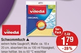 Schwammtuch im V-Markt Prospekt Schwammtuch von Vileda im aktuellen V-Markt Prospekt für 1,79 €