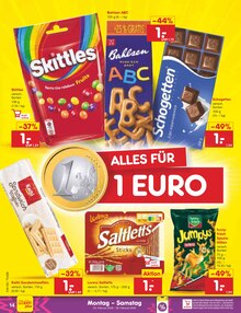 Schokolade im Netto Marken-Discount Prospekt "Aktuelle Angebote" mit 59 Seiten (Cottbus)