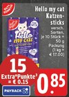 Aktuelle Katzenfutter Angebote bei E center in Wuppertal Aktuelles Katzensticks Angebot bei E center in Wuppertal ab 0,85 €