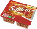 Saltletts Sticks oder Erdnusslocken bei E aktiv markt im Garding Prospekt für 0,99 €