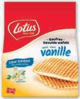 Gaufres Coeur Fondant Vanille - LOTUS en promo chez Super U Gaufres Coeur Fondant Vanille - LOTUS dans le catalogue Super U