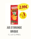 Jus d'orange brique - NATURALIA en promo chez Naturalia Jus d'orange brique - NATURALIA dans le catalogue Naturalia