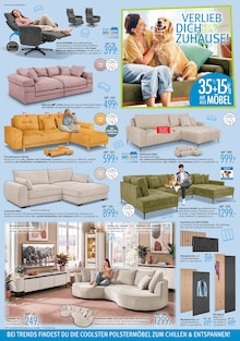 Sofa im Trends Prospekt "TRENDS FOR FRIENDS" mit 8 Seiten (Gelsenkirchen)