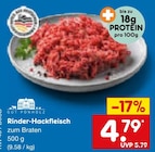 Aktuelle Rindfleisch Angebote bei Netto Marken-Discount in Bochum Aktuelles Rinder-Hackfleisch Angebot bei Netto Marken-Discount in Bochum ab 4,79 €