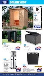 Gartenhaus Angebot im aktuellen ALDI Nord Prospekt auf Seite 37