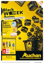 Prospectus Auchan Hypermarché à Saint-Bonnet-en-Champsaur, "Black WEEK", 32 pages, 26/11/2024 - 02/12/2024