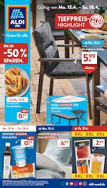Aktueller ALDI SÜD Discounter Prospekt in Glanbrücken und Umgebung, "Gutes für Alle." mit 38 Seiten, 13.04.2026 - 18.04.2026