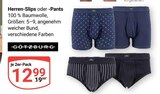Herren-Slips bei GLOBUS im Prospekt "" für 12,99 €