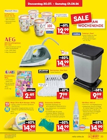 Bügeleisen im aktuellen Netto Marken-Discount Prospekt (Dresden) Bügeleisen im Netto Marken-Discount Prospekt "Aktuelle Angebote" mit 71 Seiten (Dresden)