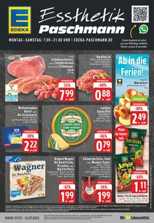 EDEKA Prospekt der Woche "Aktuelle Angebote" Seite 1, 07.07.2025 bis 12.07.2025 für Mülheim Aktueller EDEKA Prospekt "Aktuelle Angebote" Seite 1 von 24 Seiten für Mülheim