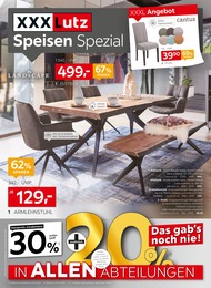 XXXLutz Möbelhäuser Prospekt "Speisen Spezial" für Emmelshausen, 12 Seiten, 16.01.2023 - 29.01.2023