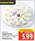 Tapas-Platte von Kremers im aktuellen E center Prospekt