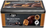 Melomakarona Weihnachtsgebäck mit Schokoladenglasur im Angebot bei Lidl in Düsseldorf Melomakarona Weihnachtsgebäck mit Schokoladenglasur Angebote von Deluxe bei Lidl Düsseldorf