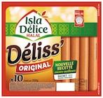 SAUCISSE HALAL DÉLISS' ORIGINAL - ISLA DÉLICE à 2,10 € dans le catalogue Netto