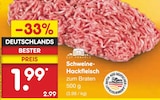 Schweine-Hackfleisch bei Netto Marken-Discount im Prospekt "" für 1,99 €