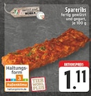 Aktuelles Spareribs Angebot bei E center in Krefeld ab 1,11 €