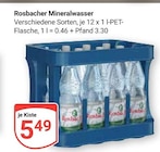 Aktuelle Mineralwasser Angebote bei GLOBUS in Mannheim Aktuelles Mineralwasser Angebot bei GLOBUS in Mannheim ab 5,49 €