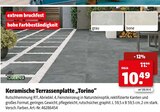 Keramische Terrassenplatte „Torino“ Angebote von Mr. Gardener bei Hagebaumarkt Brandenburg für 10,49 €