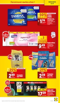 Promo Alimentation Animaux dans le catalogue Lidl du moment à la page 13