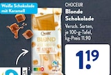 Blonde Schokolade von Choceur im aktuellen ALDI SÜD Prospekt für 1,19 €