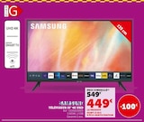 Téléviseur 55" 4k uhd - SAMSUNG en promo chez Super U Aix-les-Bains à 449,00 €