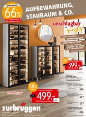 Schuhschrank im Zurbrüggen Prospekt in Bad Salzuflen Aktueller Zurbrüggen Prospekt mit Schuhschrank, "AUFBEWAHRUNG, STAURAUM & CO.", Seite 1