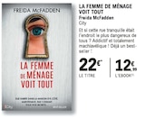 La femme de ménage voit tout Freida McFadden - City dans le catalogue E.Leclerc