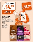 Aktuelle Lavazza Angebote bei Müller in Frankfurt (Main) Aktuelles Caffè Crema oder Espresso Angebot bei Müller in Frankfurt (Main) ab 13,99 €
