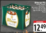 Bitburger Pils bei EDEKA im Kempen Prospekt für 12,49 €