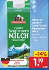 Frische Bergbauern Milch von Berchtesgadener Land im aktuellen Netto Marken-Discount Prospekt für 1,19 €