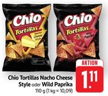 Tortillas Nacho Cheese Style bei E center im Prospekt "" für 1,11 €