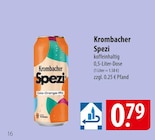 Aktuelles Krombacher Spezi Angebot bei famila Nordost in Neustadt (Rübenberge) ab 0,79 €