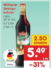 Gebirgskräuter Likör im Angebot bei Netto Marken-Discount in Gera Gebirgskräuter Likör Angebote von Wilthener bei Netto Marken-Discount Gera für 5,49 €