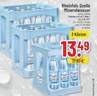 Mineralwasser bei Trinkgut im Wesel Prospekt für 13,49 €