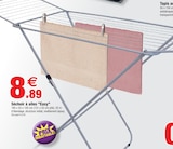 Séchoir à ailes 'Easy' - Bazarland à Pau Séchoir à ailes 'Easy' en promo chez Bazarland Pau à 8,89 €